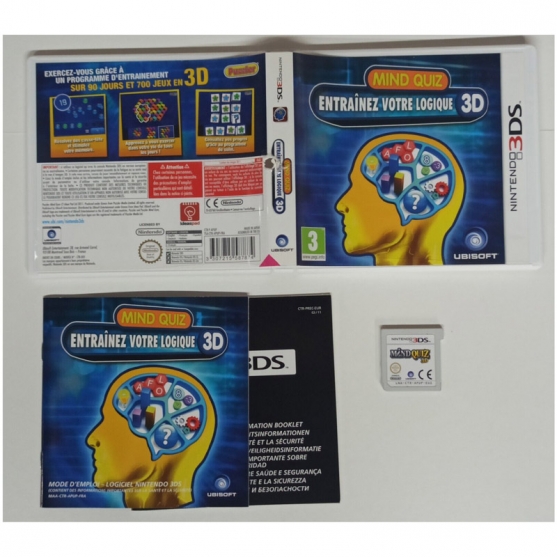 Mind Quiz Entrainez votre logique 3d, Nintendo 3Ds, Pal-Fr