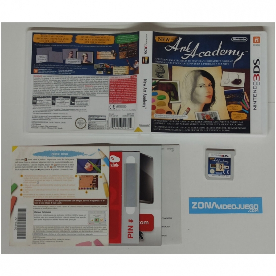 New Art Academy, Nintendo 3ds, Pal-Esp