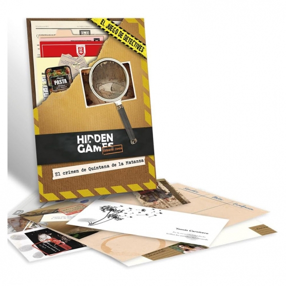 Juego de Mesa El Crimen de Quintana La Matanza, Hidden Games Escena del Crimen