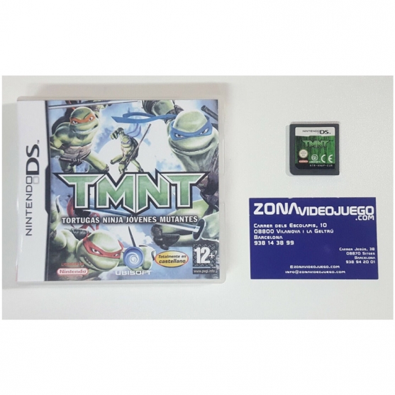 Tortugas ninja jóvenes mutantes TMNT, NINTENDO DS, PAL-ESP