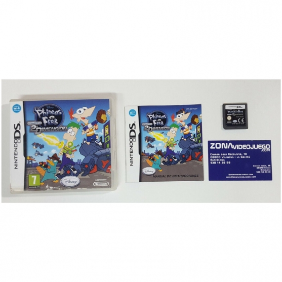 Phineas y Ferb a través de la 2a Dimensión, NINTENDO DS, PAL-ESP