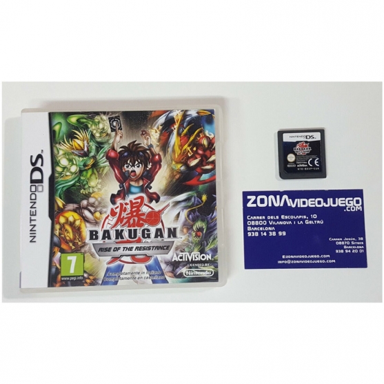 Bakugan Rise of the Resistance, NINTENDO DS, PAL-ESP