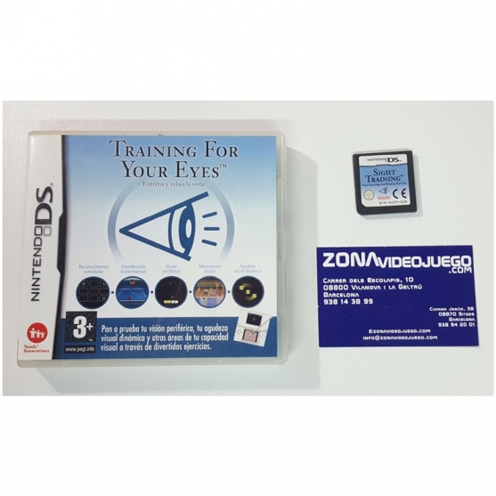 Training for your Eyes, Nintendo DS, Pal-Esp