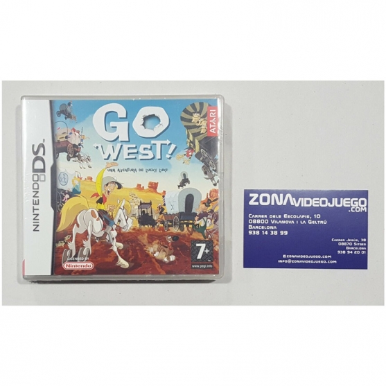 Go West! Una Aventura de Lucky Luke, Nintendo Ds, Pal-Esp