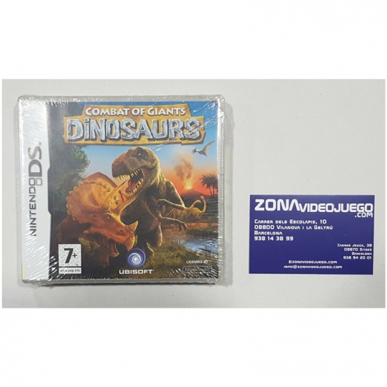 Combat of Giants Dinosaurs, Nintendo Ds, Pal-Eur