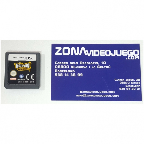 Rayman Raving Rabbids, Nintendo DS, Pal-Eur