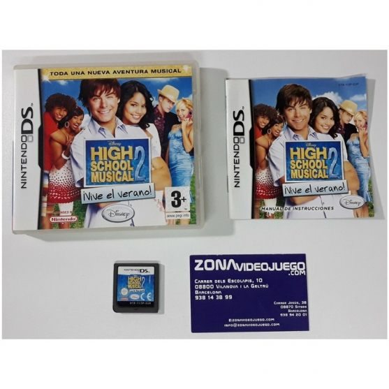 High School Musical 2 Vive el Verano!, Nintendo DS, Pal-Esp