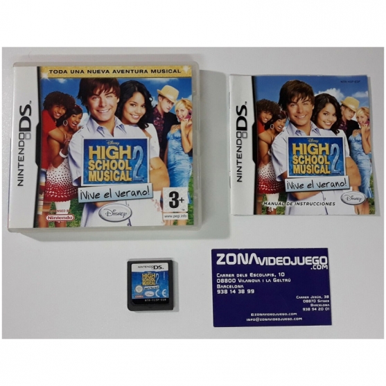 High School Musical 2 Vive el Verano!, Nintendo DS, Pal-Esp