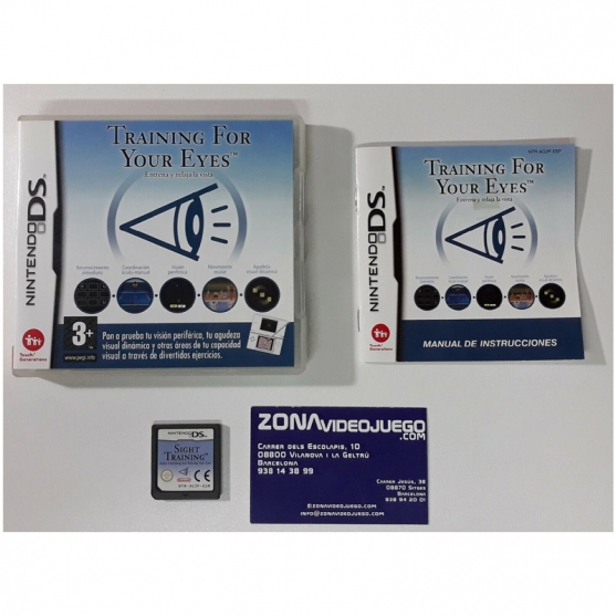Training for your Eyes, entrena y relaja la vista, Nintendo DS, Pal-Esp