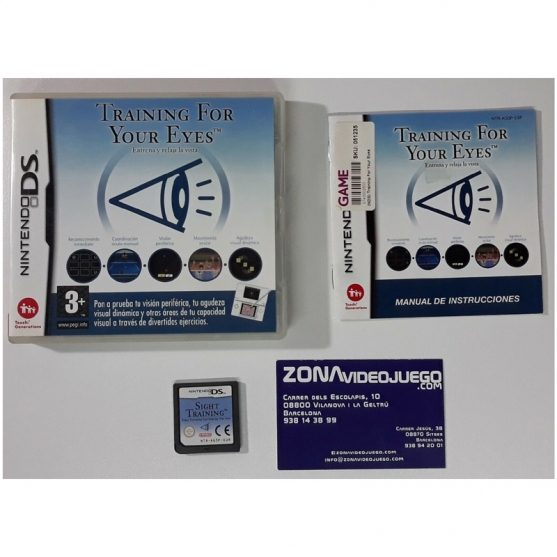 Training for your Eyes, entrena y relaja la vista, Nintendo DS, Pal-Esp
