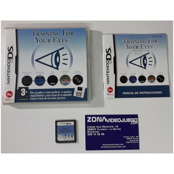 Training for your Eyes, entrena y relaja la vista, Nintendo DS, Pal-Esp