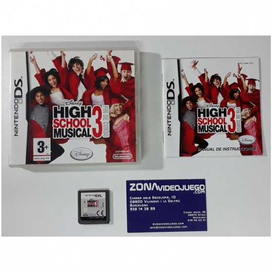 High School Musical 3 Fin de Curso, Nintendo DS, Pal-ESP