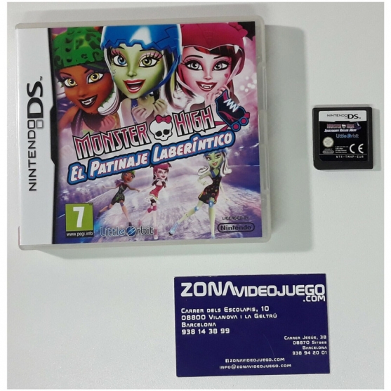 Monster High El Patinaje Laberíntico, Nintendo DS, Pal-ESP