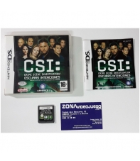 CSI: Crime Scene Investigation Oscuras Intenciones, Nintendo DS, Pal-ESP