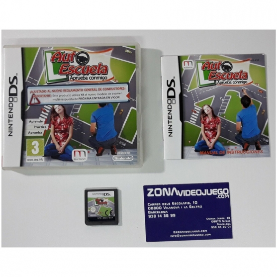Auto Escuela Aprueba Conmigo. Nintendo DS, Pal-Esp