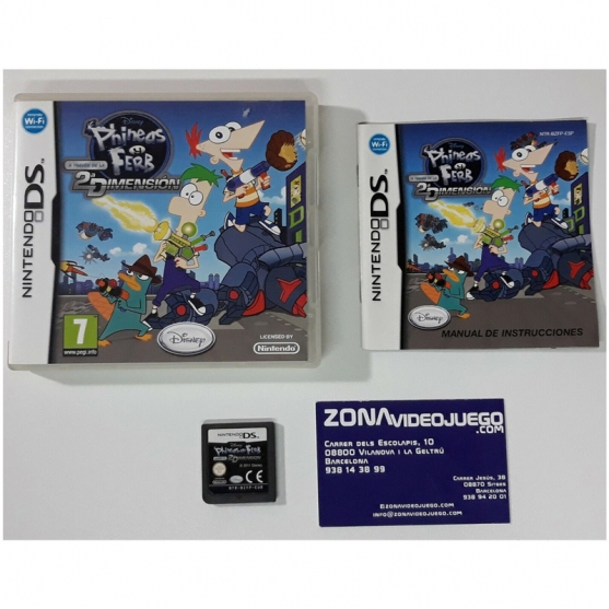 Phineas y Ferb a través de la 2a Dimensión, Nintendo DS, Pal-Esp