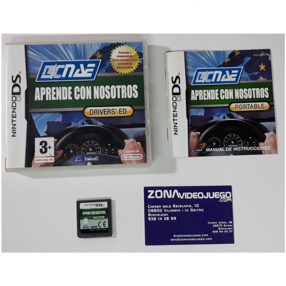 Aprende con Nosotros Drivers' ED, Nintendo DS, Pal-Esp
