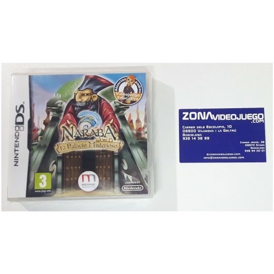 Naraba World El Palacio Misterioso, Nintendo Ds, Pal-Esp