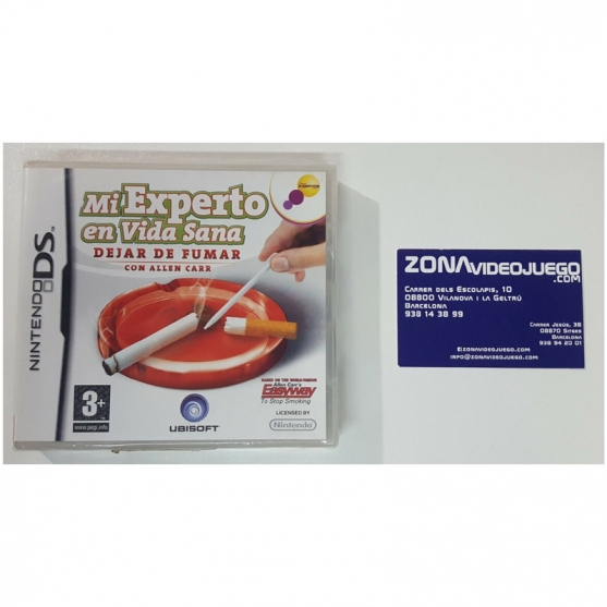 Mi Experto en Vida Sana Dejar de Fumar con Allen Carr, Nintendo Ds, Pal-Esp