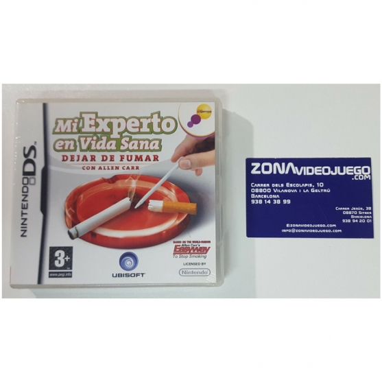 Mi Experto en Vida Sana Dejar de Fumar con Allen Carr, Nintendo Ds, Pal-Esp