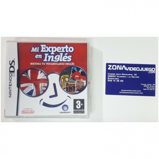 Mi Experto en Inglés Mejora tu Vocabulario Inglés, Nintendo Ds, Pal-Esp