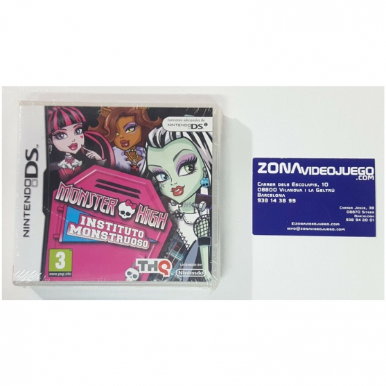 Monster High Instituto Monstruoso, Nintendo Ds, Pal-Esp