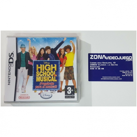 Hich School Musical Prepárate para el Musical!, Nintendo Ds, Pal-Esp