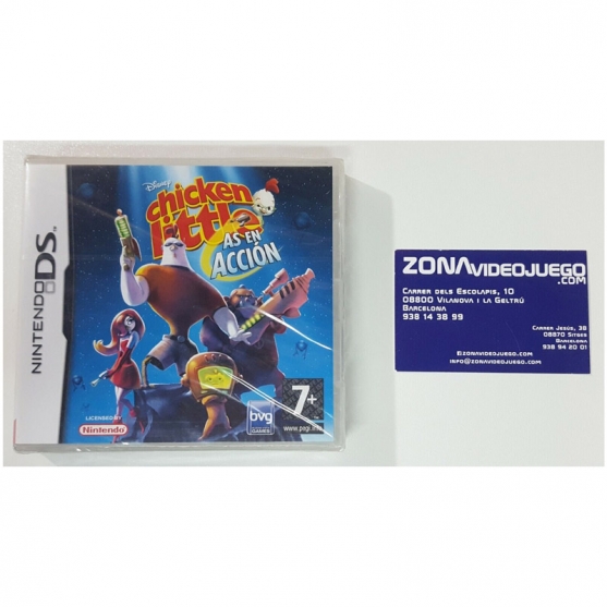 Disney Chicken Little As en acción, Nintendo Ds, Pal-Esp