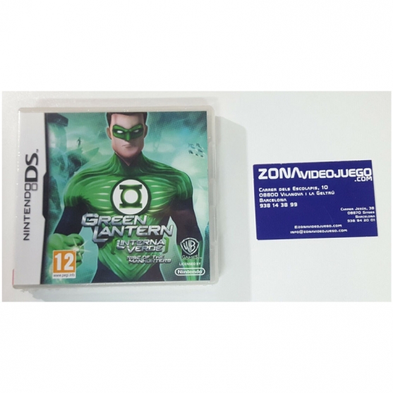Green Lantern Rise of the Manhunters, Nintendo Ds, Pal-Esp