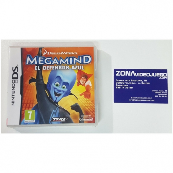 Megamind El Defensor Azul, Nintendo Ds, Pal-Esp