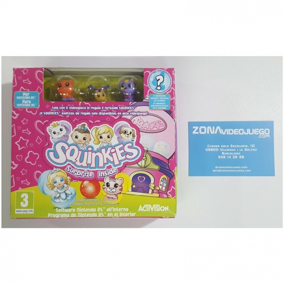 Squinkies surprise inside (con 3 figuras), Nintendo Ds, Pal-Esp