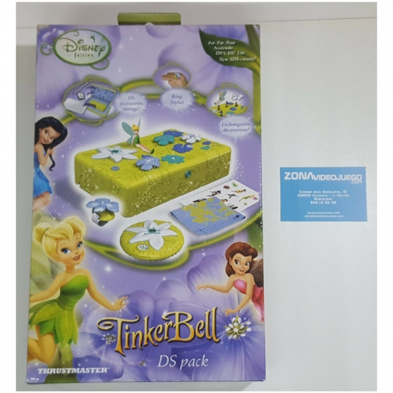 Pack de accesorios Tinker Bell (Campanilla) nintendo ds lite, dsi, New 3ds