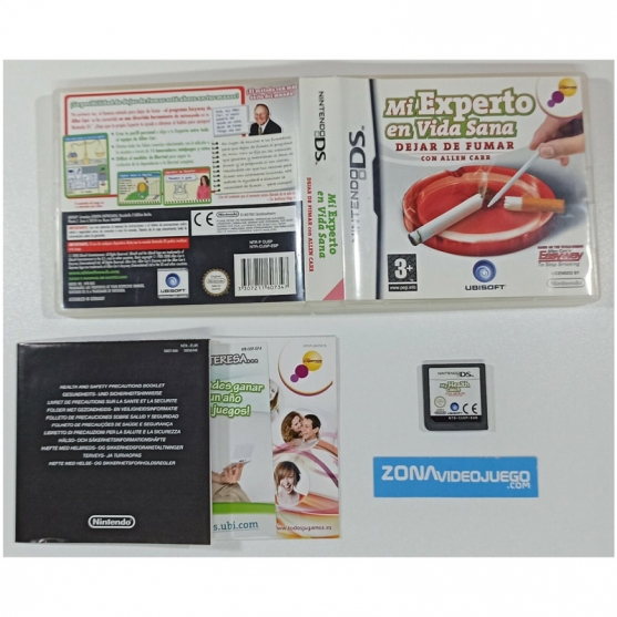 Mi experto en vida sana, dejar de fumar, Nintendo DS, Pal-Esp