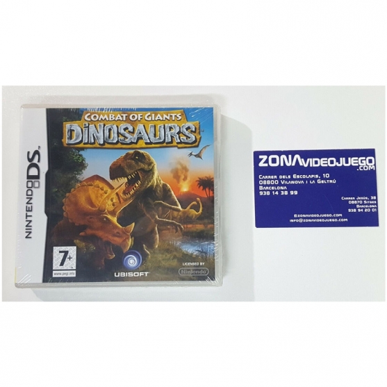 Combat of Giants Dinosaurs, Nintendo Ds, Pal-UK