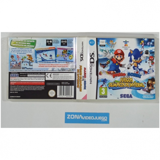 Caja Vacia Mario & Sonic en los Juegos olimpicos Nintendo DS, Pal-Esp. SIN JUEGO