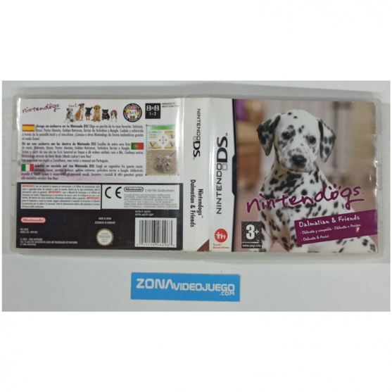 Caja Vacia Nintendogs Dalmata, Nintendo DS, Pal-Esp. SIN JUEGO