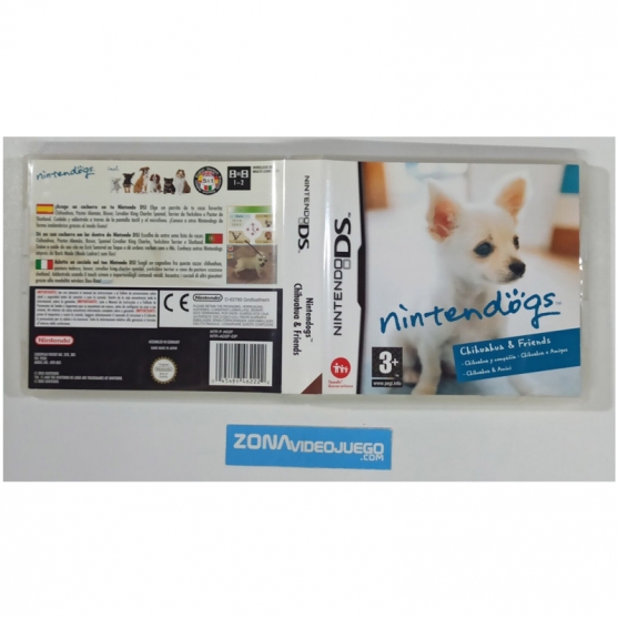 Caja Vacia Nintendogs Chihuahua, Nintendo DS, Pal-Esp. SIN JUEGO
