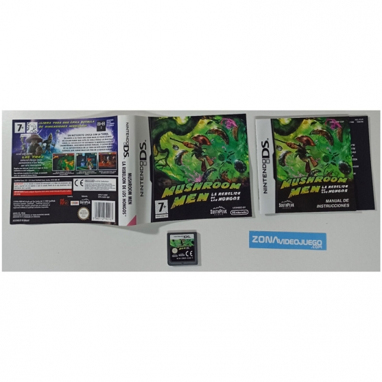 Mushroom Men Las Guerras Espora, Nintendo Ds, Pal-Esp. SIN CAJA