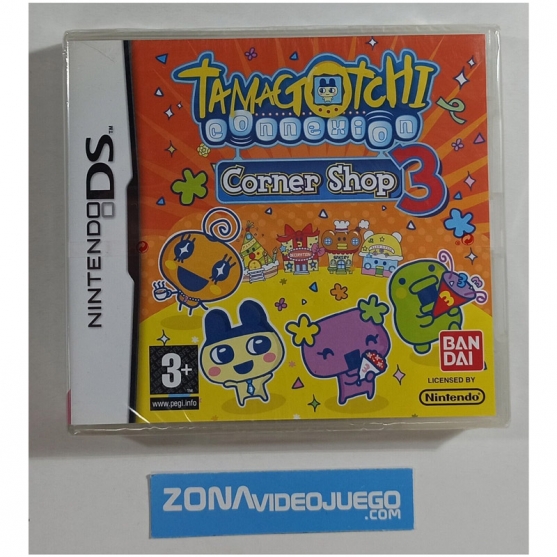 Tamagotchi Connexion Corner Shop 3, Nintendo Ds, Pal-Esp