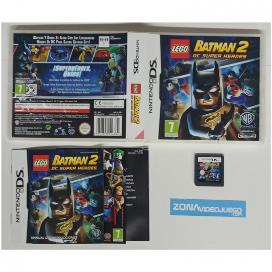 Lego Batman 2 Dc Super Heroes, Nintendo Ds, Pal-Esp