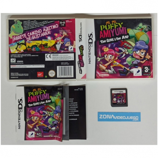 Hi Hi Puffy Amiyumi The Genie & The Amp, Nintendo Ds, Pal-Esp