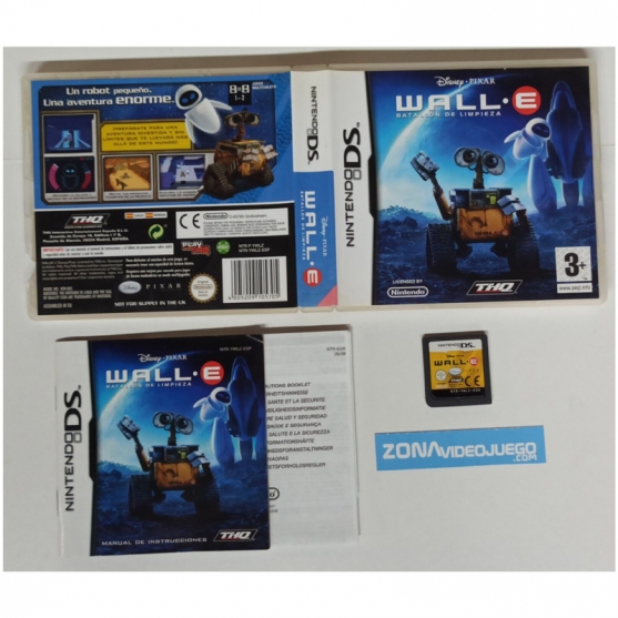 Disney Pixar Wall.e Batallón de Limpieza, Nintendo Ds, Pal-Esp