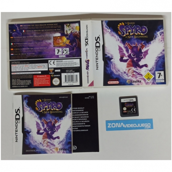 The Legend of Spyro A New Beginning, Nintendo Ds, Pal-Esp