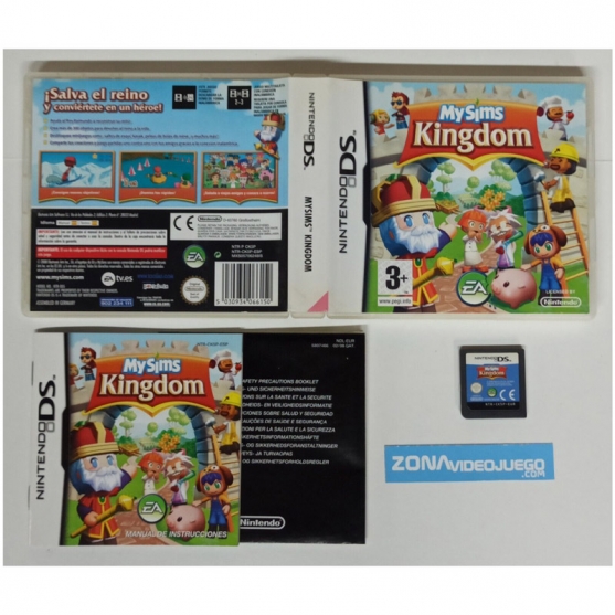 My Sims Kingdom, Nintendo Ds, Pal-Esp