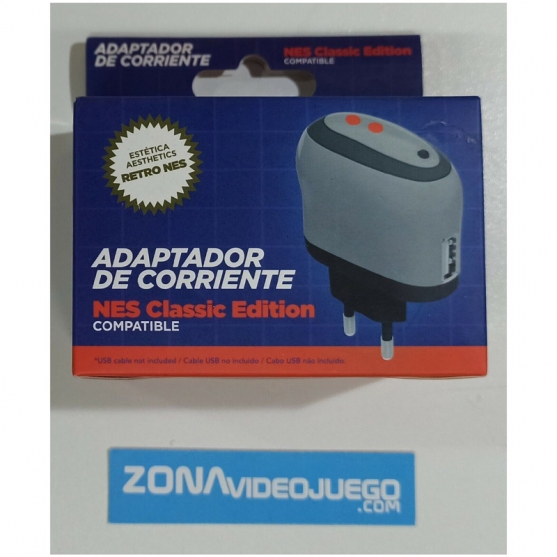 Adaptador de Corriente, Nintendo Mini Classic Nes. Fr.Tec