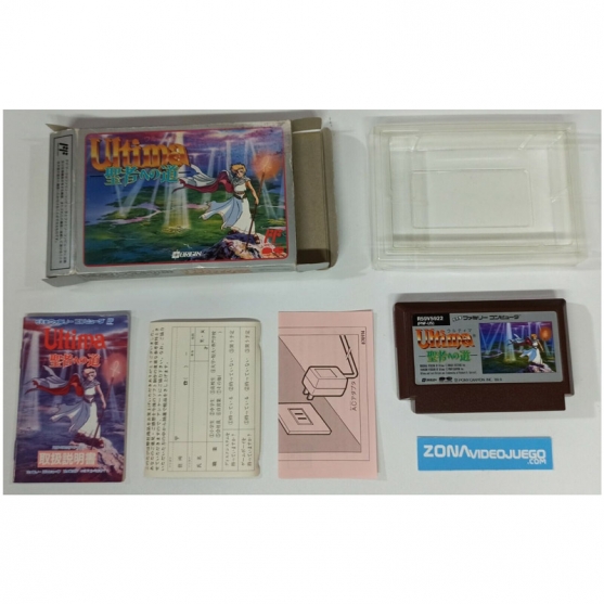 Ultima Seija E No Michi, Nintendo Nes, Famicom. Origin Pony Canyon. NTSC-JAP