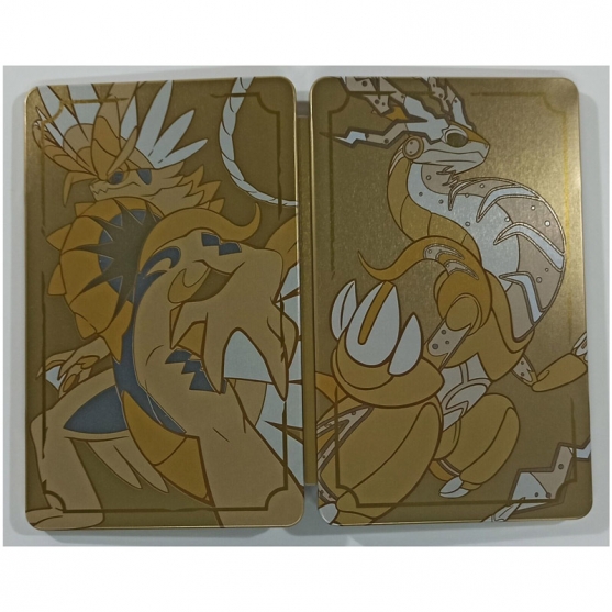 Steelbook, Caja metalica, Pokémon Escarlata y Purpura Switch. SOLO CAJA METALICA