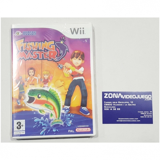 Fishing Master, Nintendo Wii, Pal-Esp