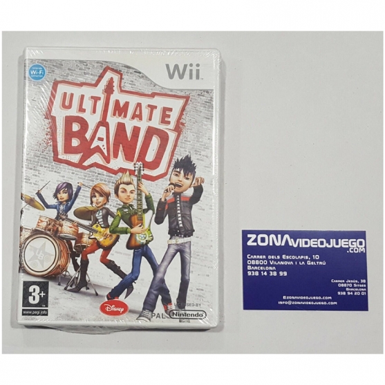 Ultimate Band, Nintendo Wii, Pal-Esp