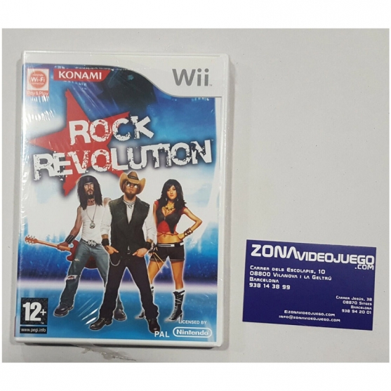 Rock Revolution, Nintendo Wii, Pal-Esp